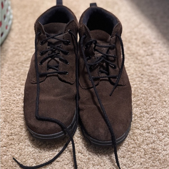 Lands' End Brown Men's Boots - Picture 2 of 4